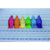 MAGNA-TILES Clear Colours 32 piece magnetic tile set - British product