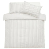 Argos Home seersucker bedding set single grey, imported from the UK