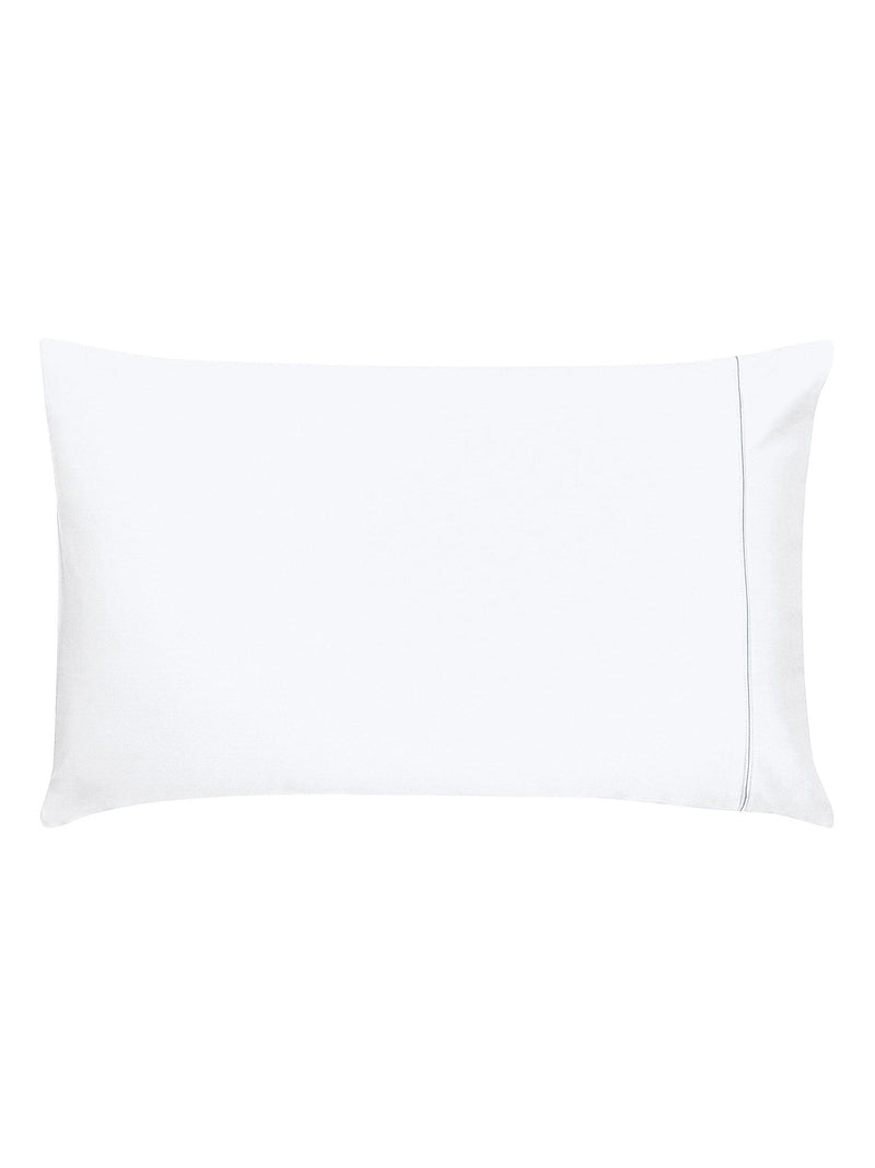 Bedeck Of Belfast white 1000 thread count pillowcase, imported from the UK