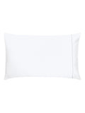 Bedeck Of Belfast white 1000 thread count pillowcase, imported from the UK