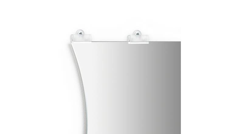 Argos Home full length wavy wall mirror 139x24cm, imported from the UK