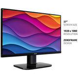 Acer KA272 27-inch monitor, imported from the UK