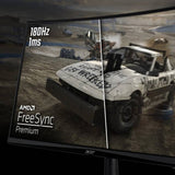 Acer gaming monitor ED240QS3 curved 23.6in, imported from the UK