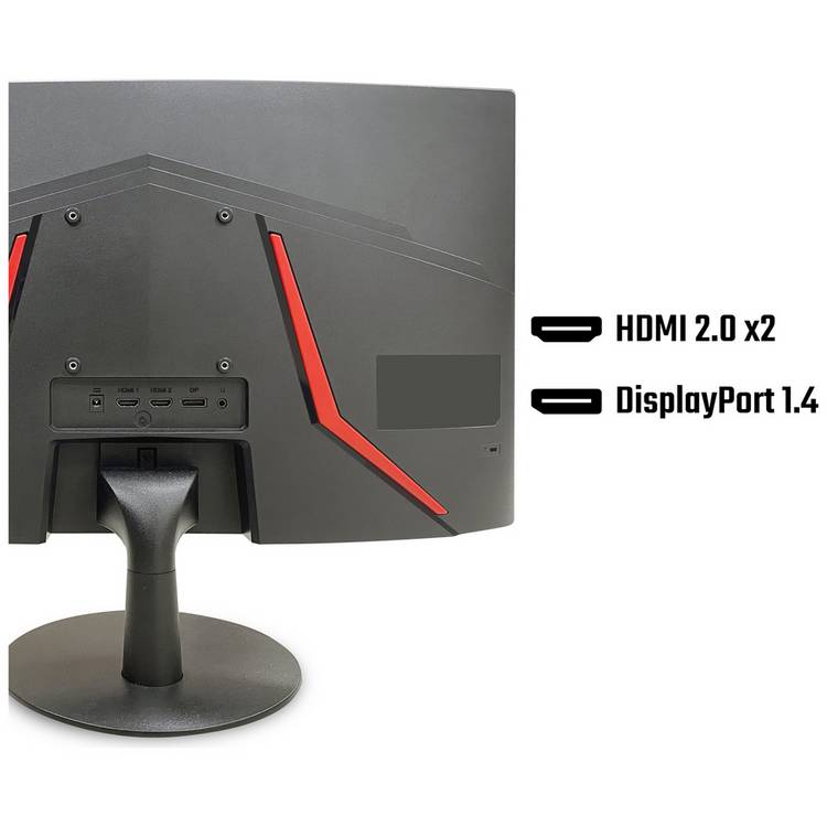 Acer gaming monitor ED240QS3 curved 23.6in, imported from the UK