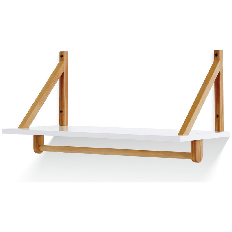 Obaby Maya white solid wood shelf - British product