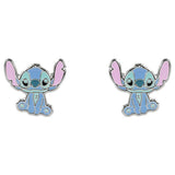 Disney Stitch enamel stud earrings, UK version