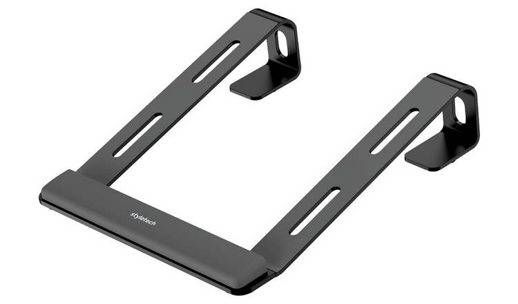 Styletech LR05 laptop stand black aluminium, imported from the UK