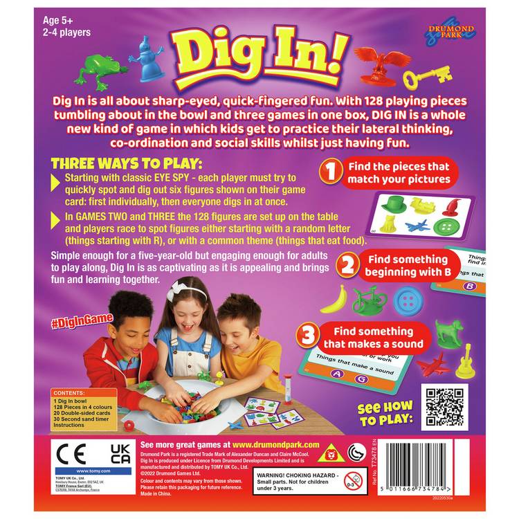 Drumond Park Dig In find it game (British brand)