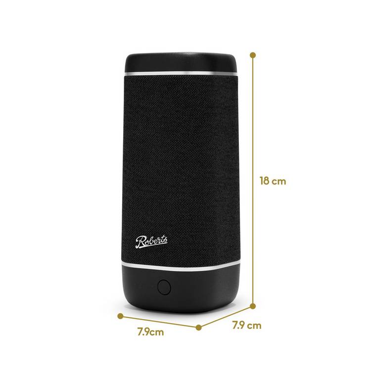 Roberts Reunion portable Bluetooth speaker black - British product