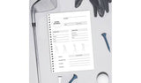 Golf log book A5 40 pages personalised (British brand)