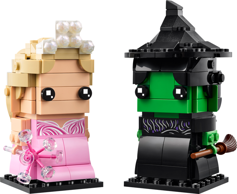 LEGO Elphaba and Glinda Figures BrickHeadz 325-piece - British product