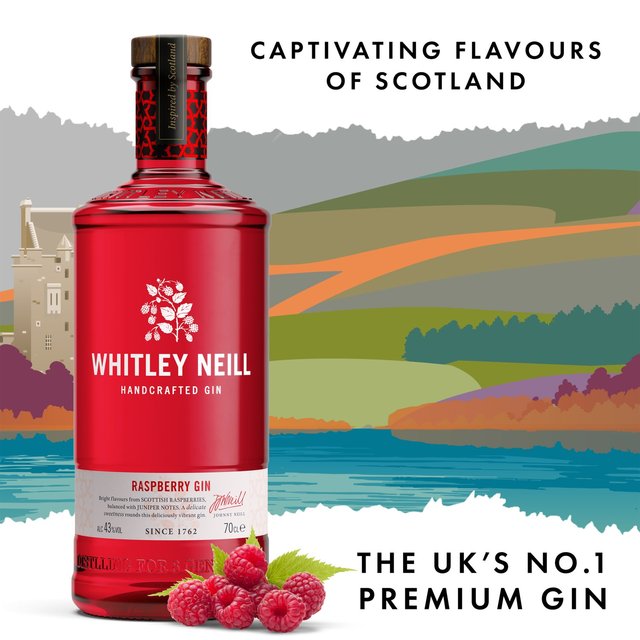 Whitley Neill Raspberry Gin 70cl GOODS M&S