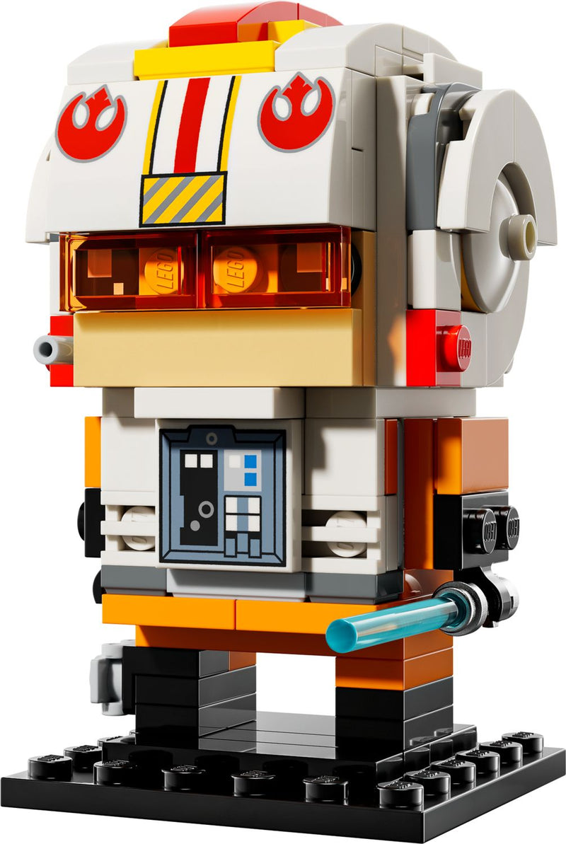 LEGO BrickHeadz Luke Skywalker Rebel Pilot 138 pieces, UK version