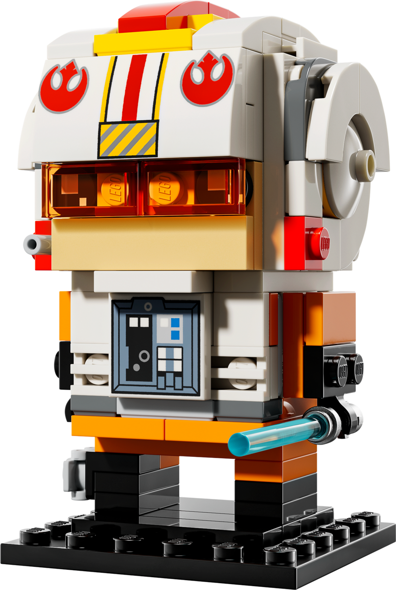 LEGO BrickHeadz Luke Skywalker Rebel Pilot 138 pieces, UK version