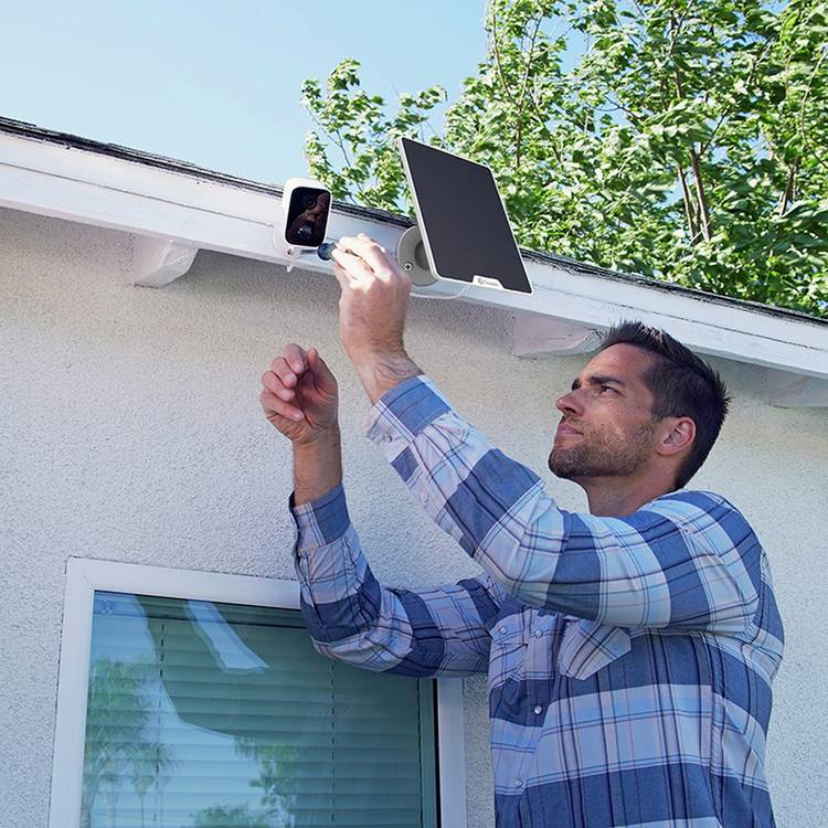 Swann Solar Panel for 4K security cameras, imported from the UK