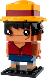 LEGO BrickHeadz Monkey D. Luffy Figure Buildable Character 136 Pieces