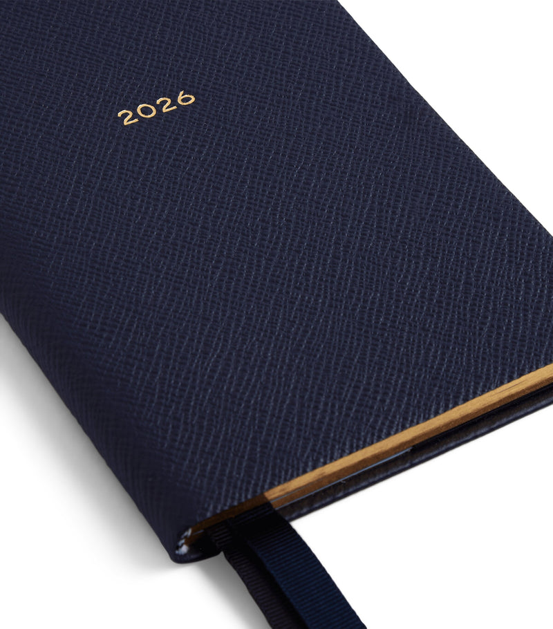 Smythson Grained Lambskin Chelsea Diary (British brand)