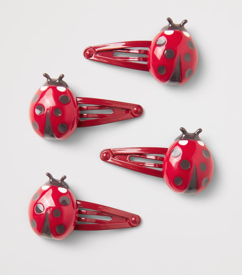 Konges Sløjd ladybug hair clips pack of 4 - British product