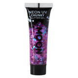 Moon Glow Glitter Gel Purple, imported from the UK