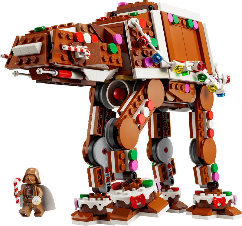 LEGO Star Wars Gingerbread AT-AT Walker Building Set 697 Pieces, UK version