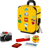 LEGO yellow travel suitcase 184 pieces (British brand)