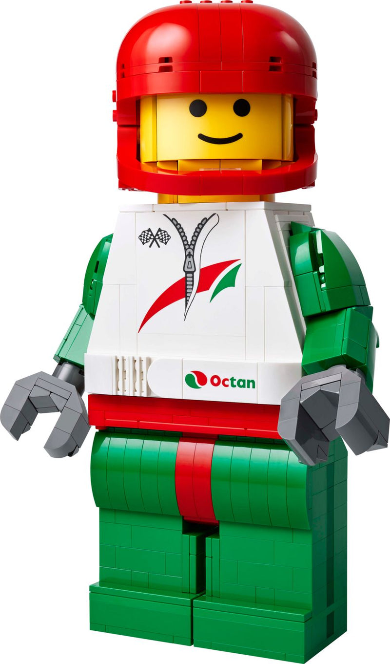 LEGO Up-Scaled Racing Driver Minifigure (British brand)