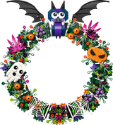 Lego LEGO Halloween Wreath Build Decoration 617 Pieces- Buy online at McGrocer