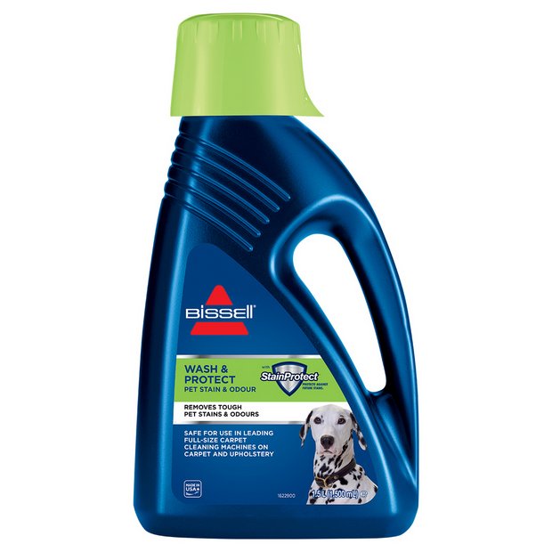 Bissell Wash & Protect Pet 1.5L carpet cleaner, UK version