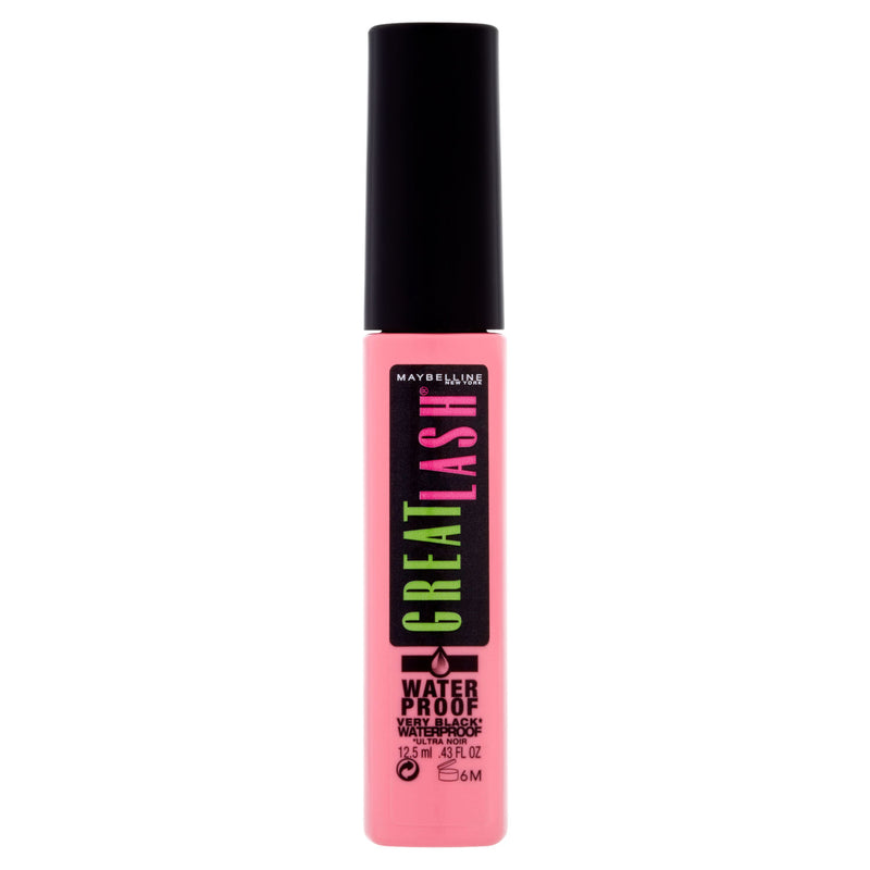 Maybelline mascara Very Black, imported from the UK