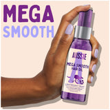Aussie Mega Smooth hair repair oil 100ml, UK version