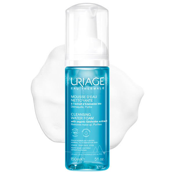 Uriage cleansing makeup remover foam 150ml (British brand)
