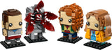 LEGO Stranger Things BrickHeadz figures, UK version