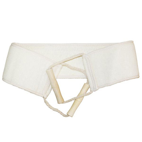 Soft cotton back scrub with 87cm length (British brand)