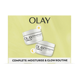 Holland & Barrett Olay Complete Moisturise & Glow Skincare Giftset: Day Cream SPF15 50ml and Night Cream 50ml- Buy online at McGrocer