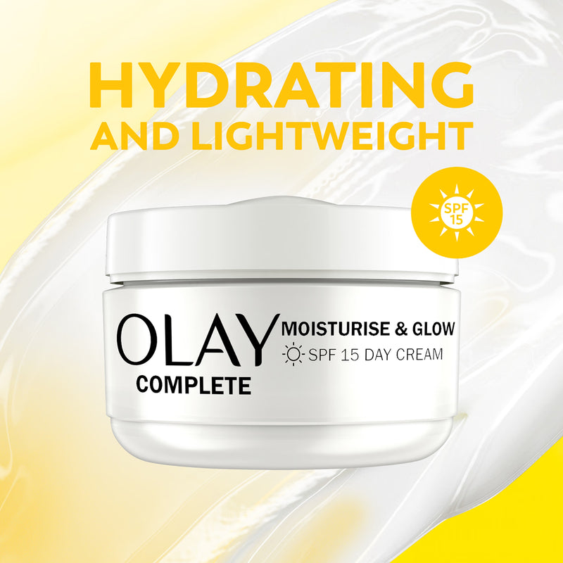 Olay Complete Moisturise & Glow Giftset day and night creams 50ml each (British brand)