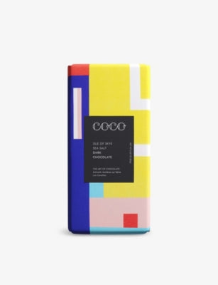 Coco Chocolatier 61% sea salted dark chocolate 80g, imported from the UK