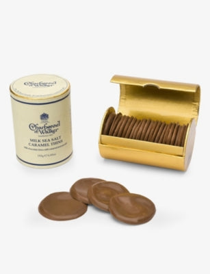 Charbonnel et Walker milk chocolate sea salt caramel thins 195g - British product
