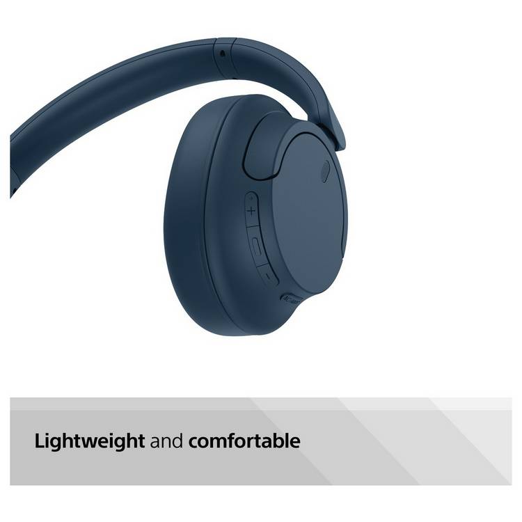 Sony WH-CH720N wireless over-ear headphones blue, imported from the UK