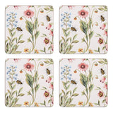 Argos Home bee floral placemats and coasters set, imported from the UK