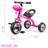 Xootz Bubble Go Trike Pink, UK version