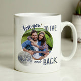 Argos Personalised I Love You to the Moon and Back Photo Upload Ceramic Mug 312ml- Buy online at McGrocer