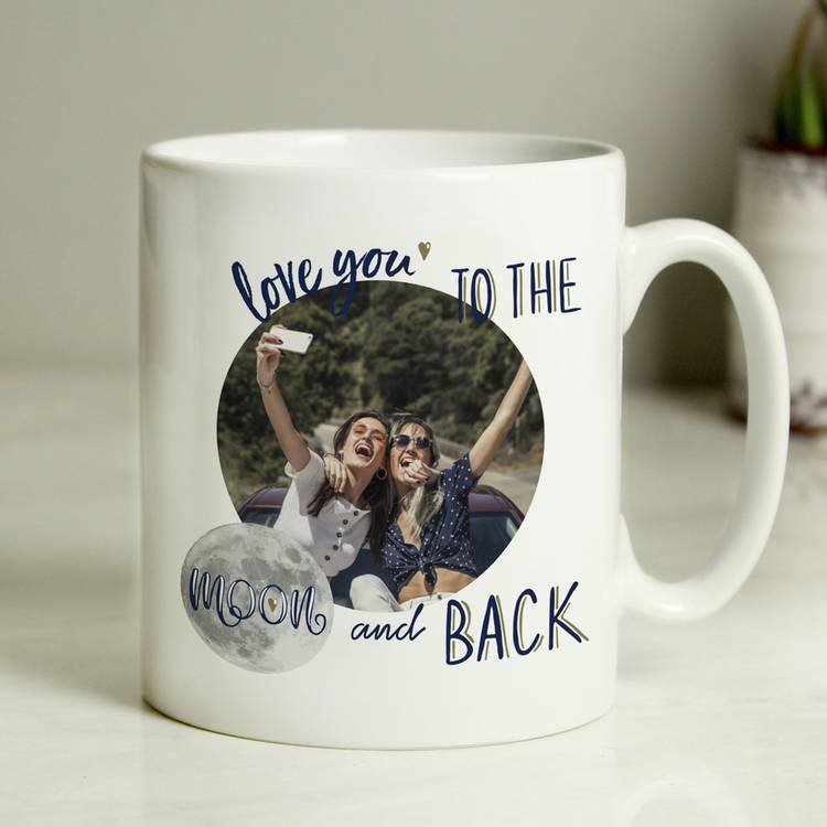 Personalised ceramic mug with photo upload 312ml - British product