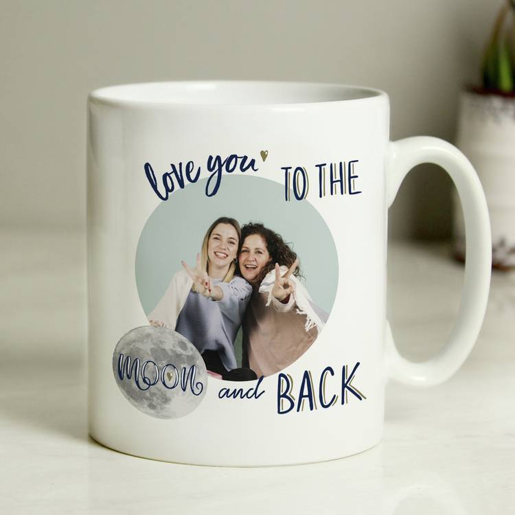 Personalised ceramic mug with photo upload 312ml - British product