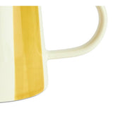 Habitat small stripe jug stoneware 180ml - British product