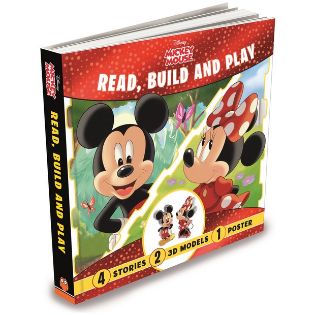 Disney Mickey Read Build and Play activity book (British brand)