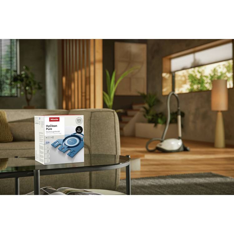 Miele HyClean Pure GN dust bags pack of 8 (British brand)