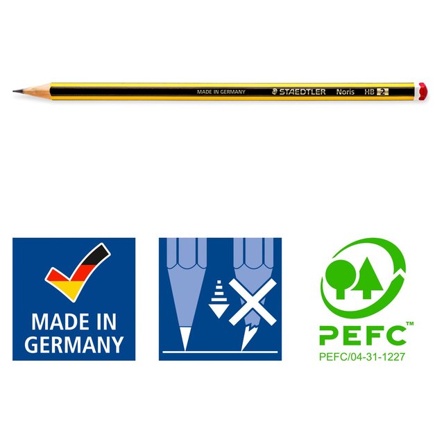 Staedtler Noris HB Pencil Eraser & Sharpener Set GOODS M&S