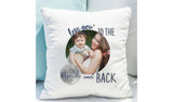 Argos Personalised I Love You to the Moon and Back Photo Cushion 38cm- Buy online at McGrocer
