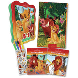 Disney Lion King colouring and activity set in gift tin, imported from the UK