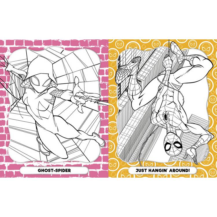 Marvel Spiderman 5 in 1 activity tin - British product